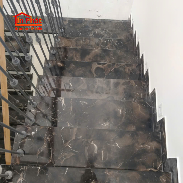 Đá cầu thang Granite Xám Xà Cừ
