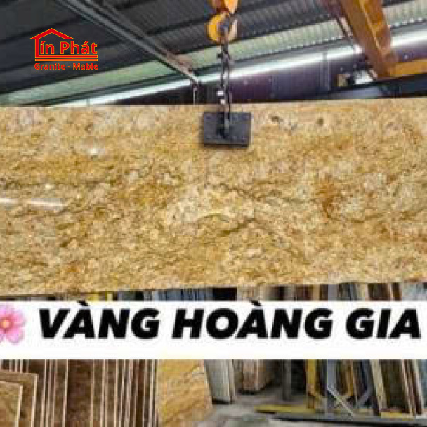 Đá Marble Vàng Hoàng Gia 